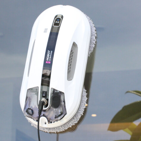 HOBOT R3 Fensterputzroboter – Fensterreinigungsroboter mit Dual-Sprühfunktion, App & Fernbedienung
